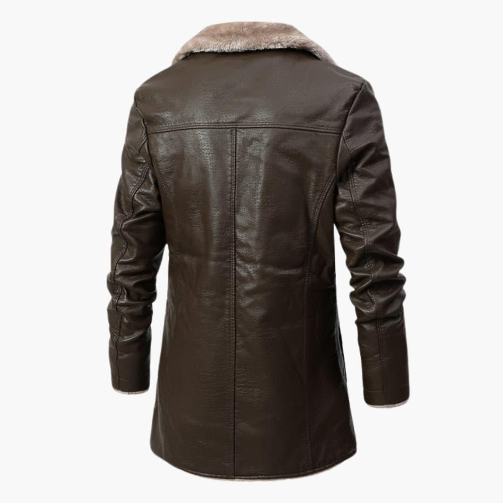 Wool Winter Coat – Elegant Coat for Men, Warm