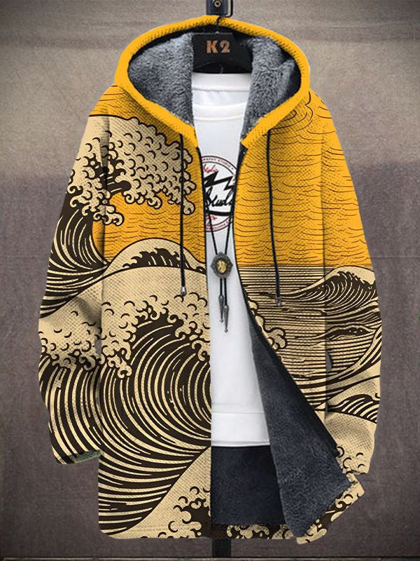 Milan – Retro Colorblock Hoodie for Men