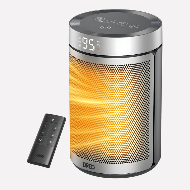 Portable Indoor Heating with Thermostat and Remote
