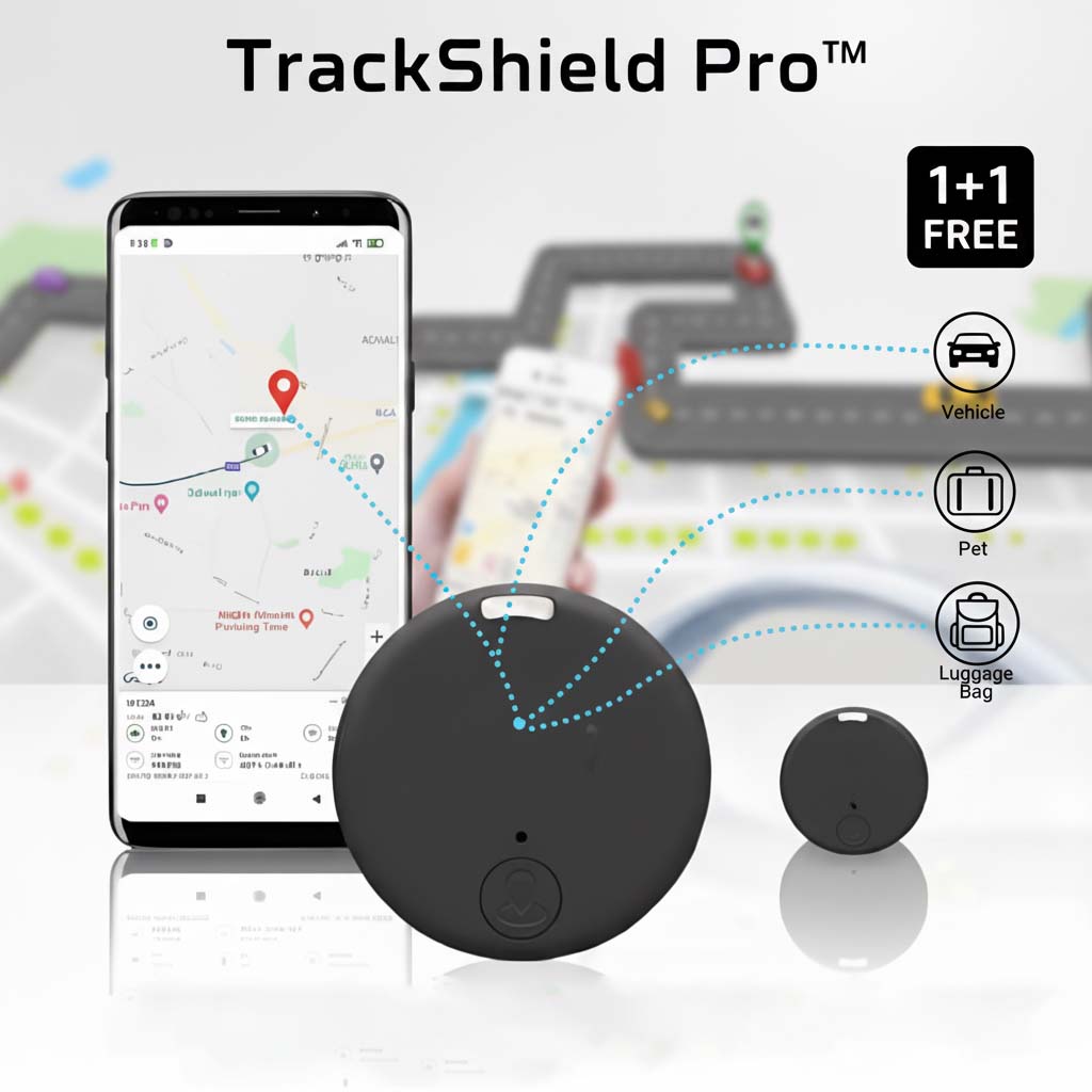 Magnetic Mini GPS Tracker with Real-Time Location, Motion Alerts and Audio Monitoring