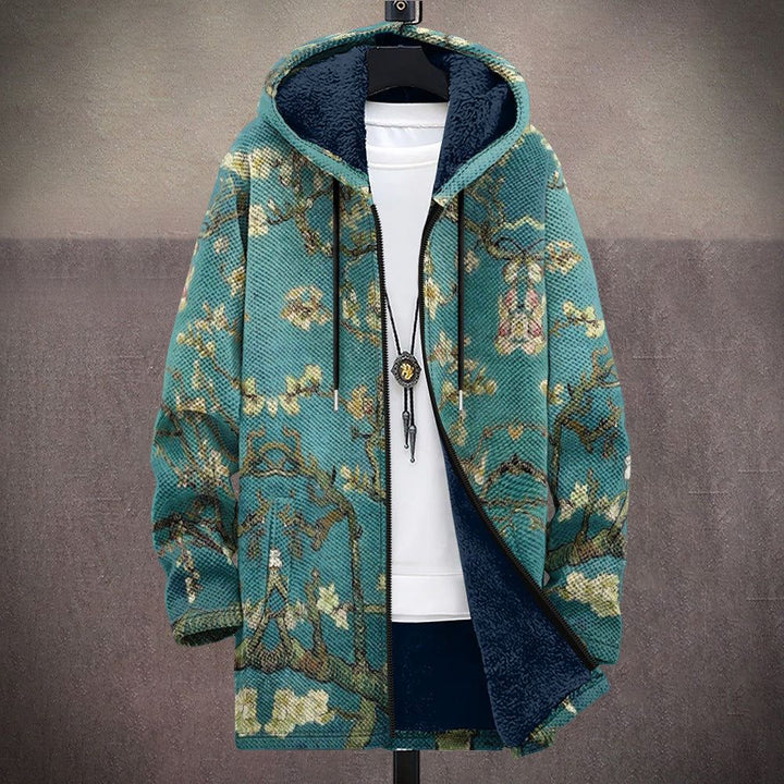 Milan – Retro Colorblock Hoodie for Men