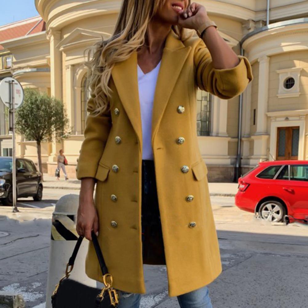 Double Breasted Coat for Women