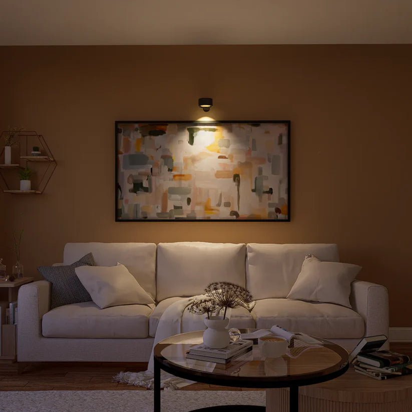 Cordless LED Wall Light with 360° Rotation, Touch Dimming, 3 Light Colors and USB-C Battery