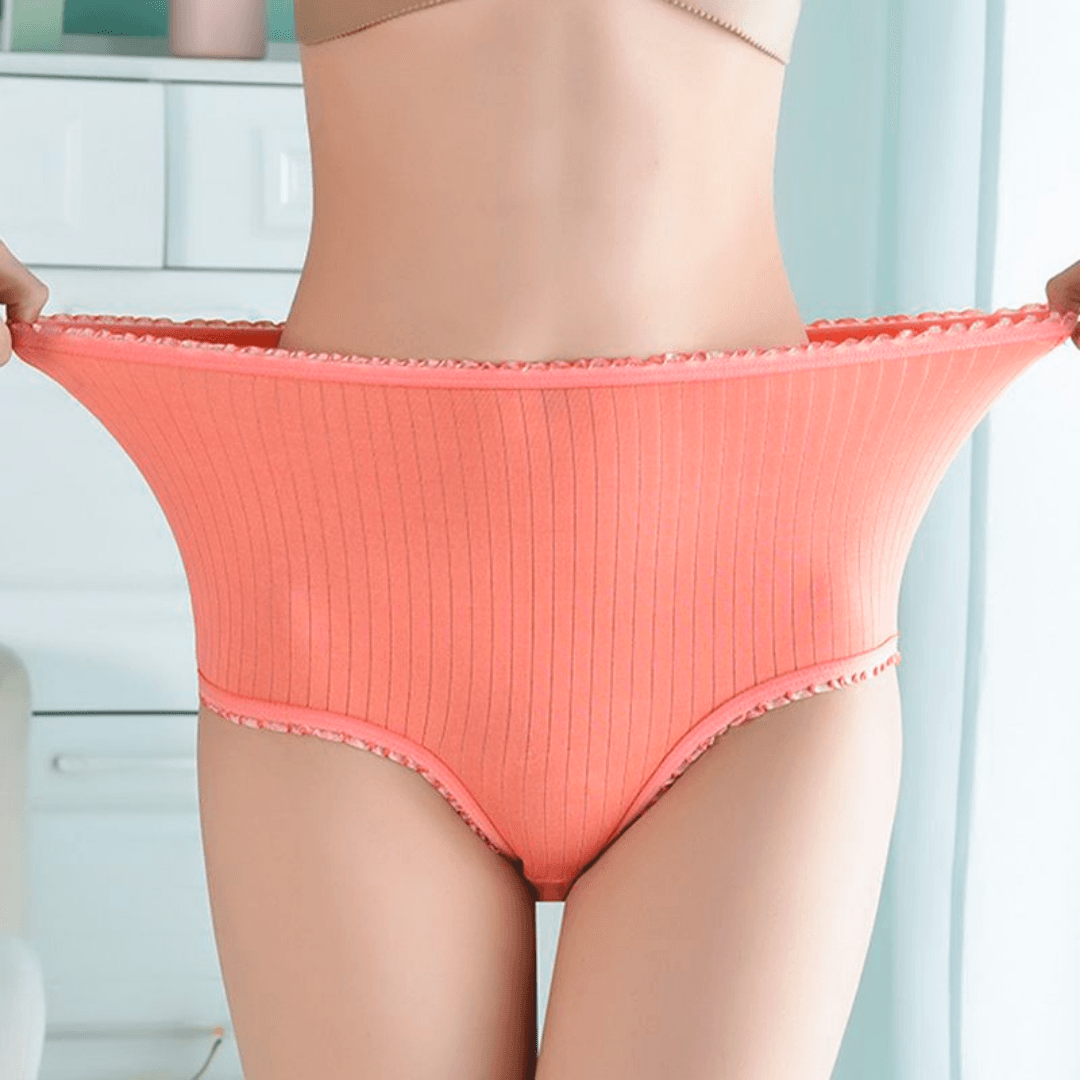 Leak-Proof High-Waisted Underwear – Camille (8-Pack)