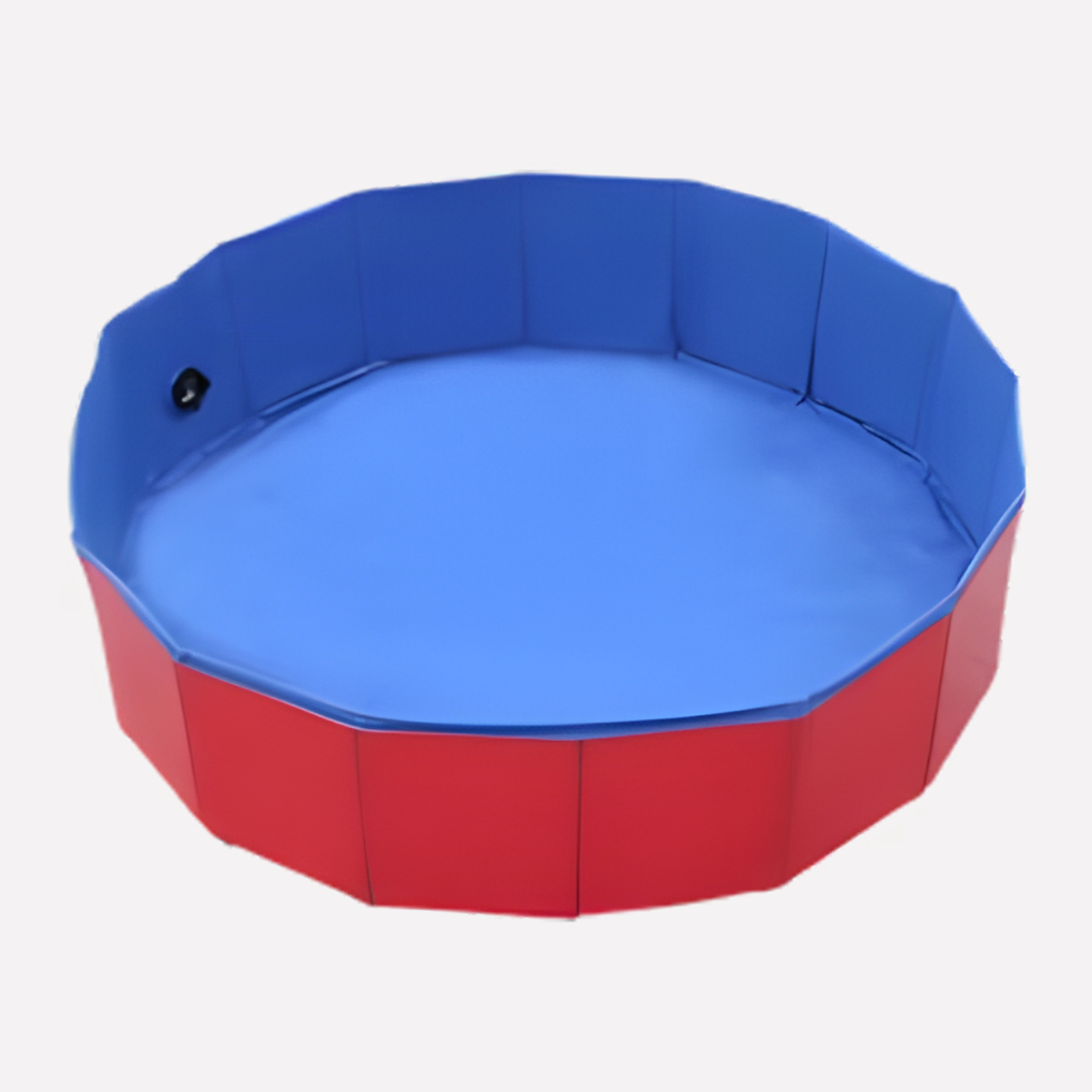 Foldable Dog Pool With Anti-Slip Base