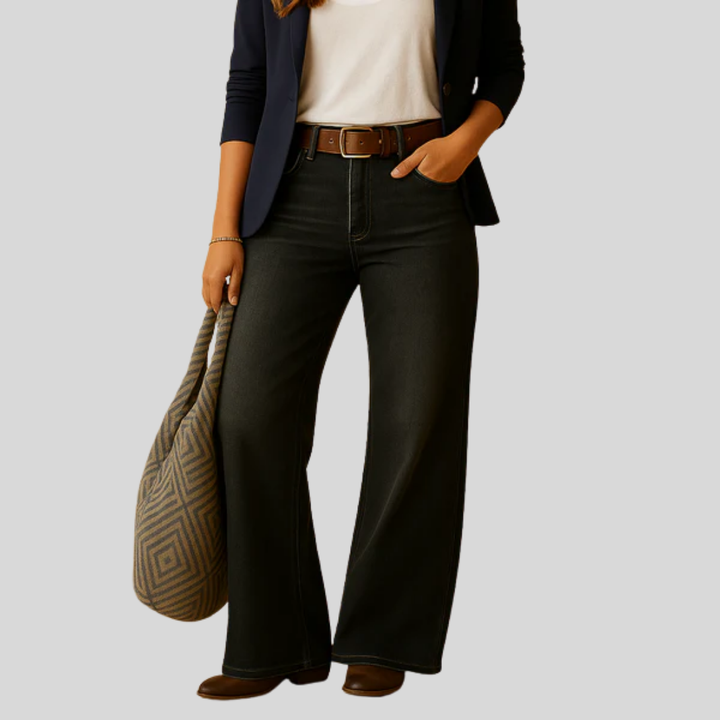 Women’s  Elegant Cut Straight Trousers