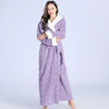 Ultimate Women’s Thick Hooded Flannel Bathrobe