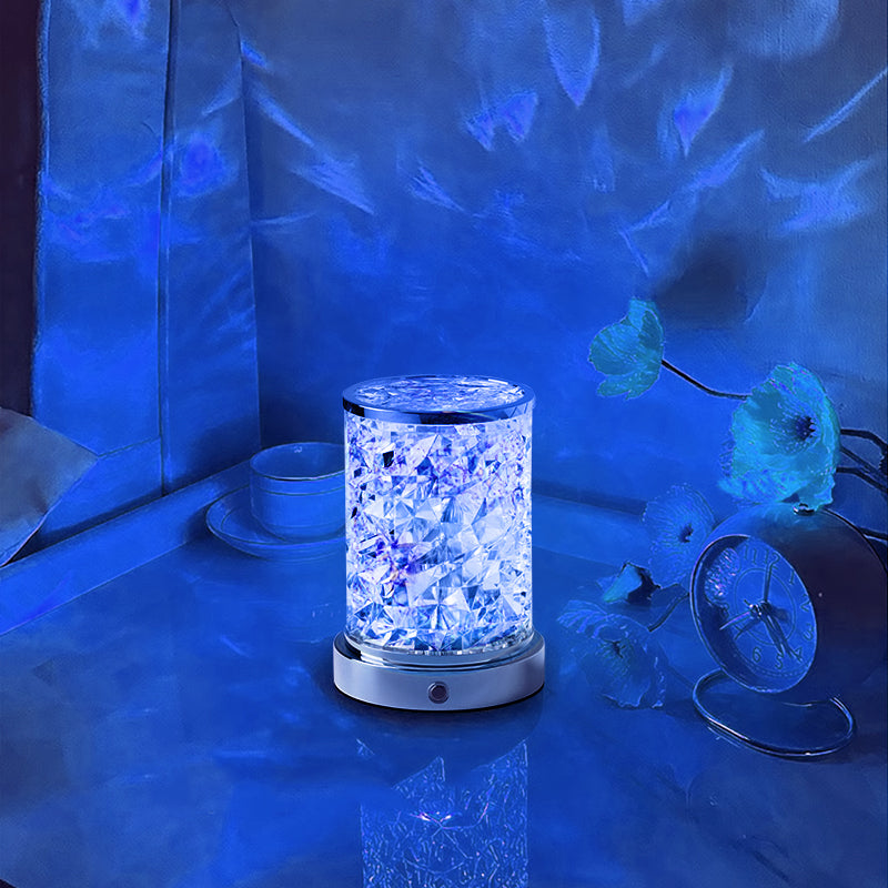 Relaxing lamp with Colorful Ocean Waves