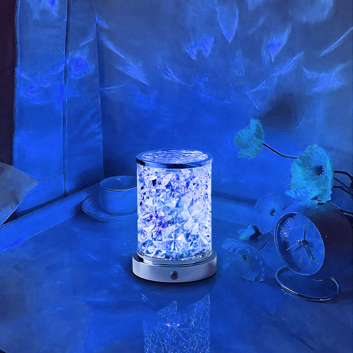 Relaxing lamp with Colorful Ocean Waves