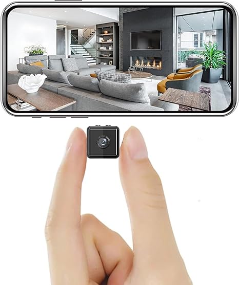 Wireless 1080p Mini Wi-Fi Security Camera, Rechargeable