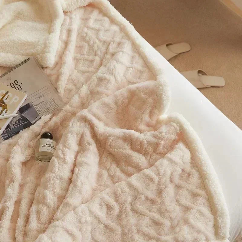 Winter Lambswool Blanket Ultimate Warmth and Comfort for Colder Days
