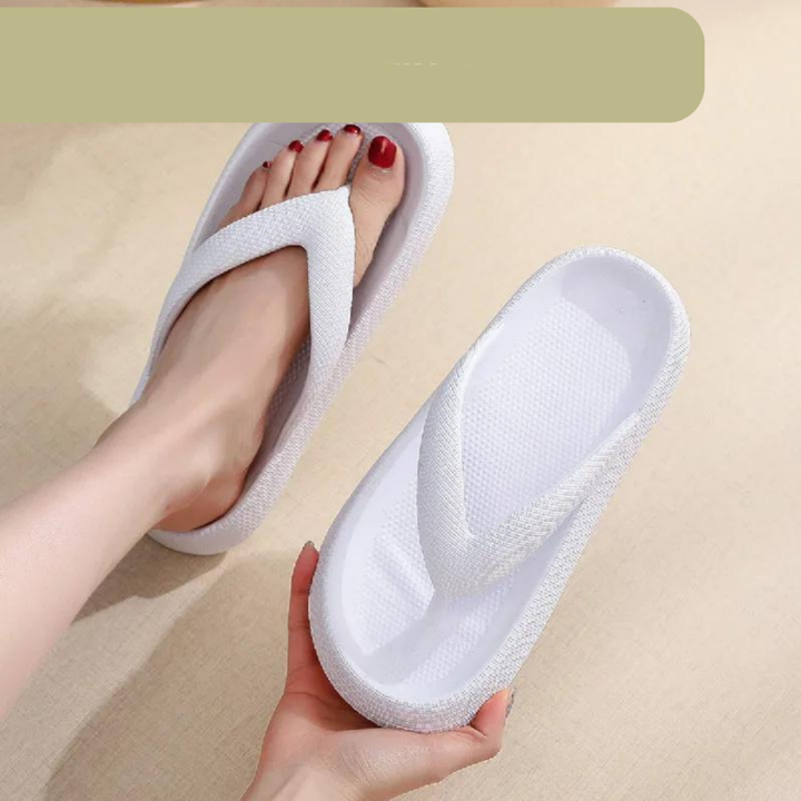 Orthopedic comfort flip-flops