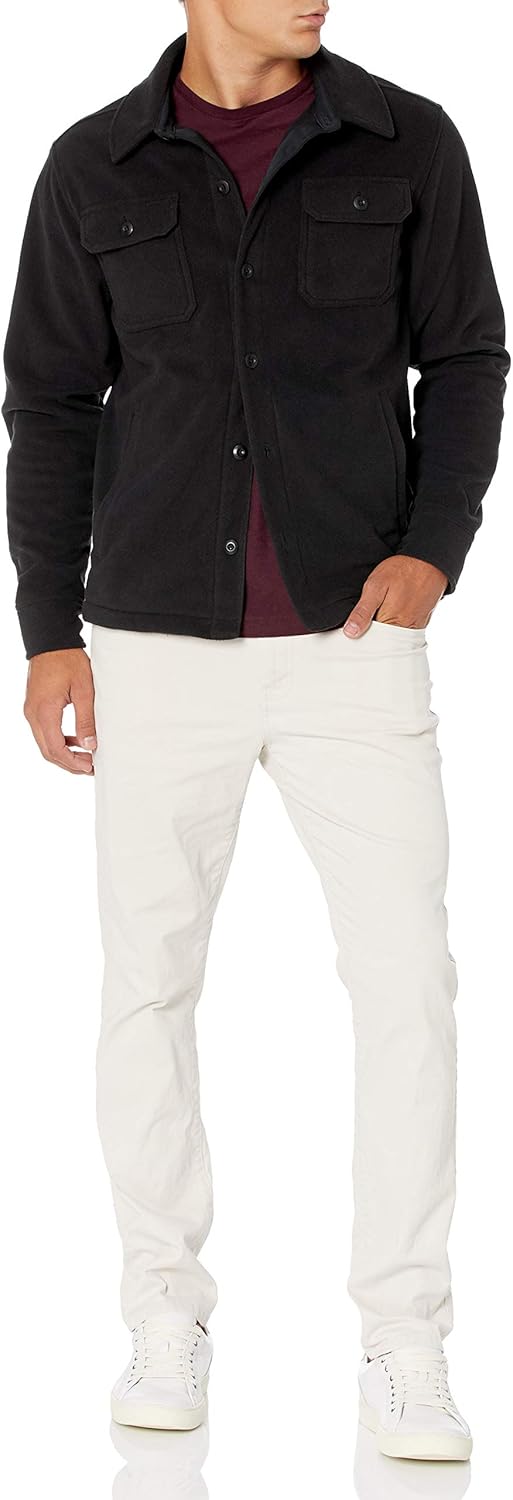 Men's Fleece Overshirt for Spring 2026 – Max