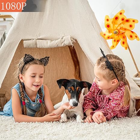 Wireless 1080p Mini Wi-Fi Security Camera, Rechargeable
