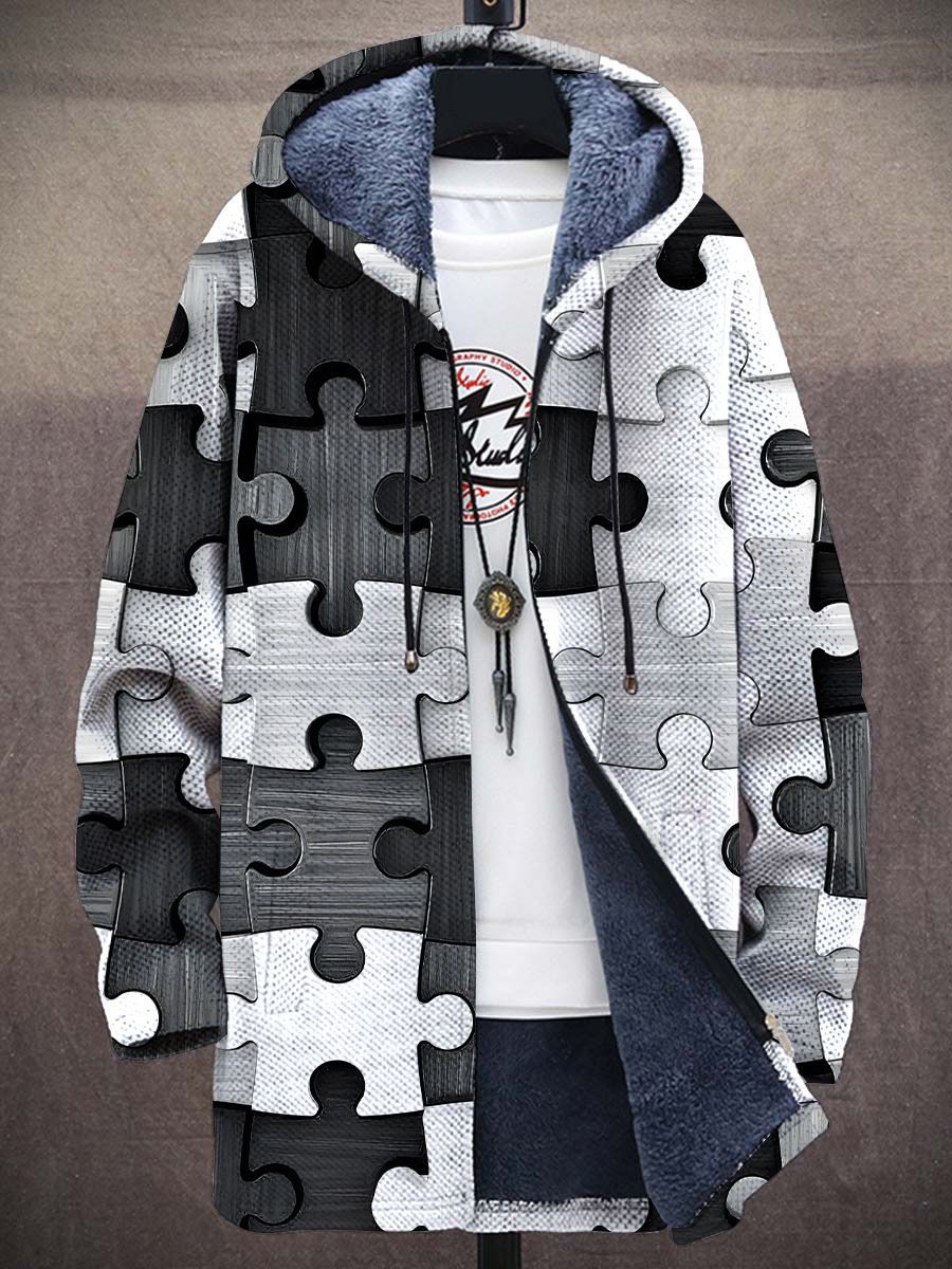 Milan – Retro Colorblock Hoodie for Men