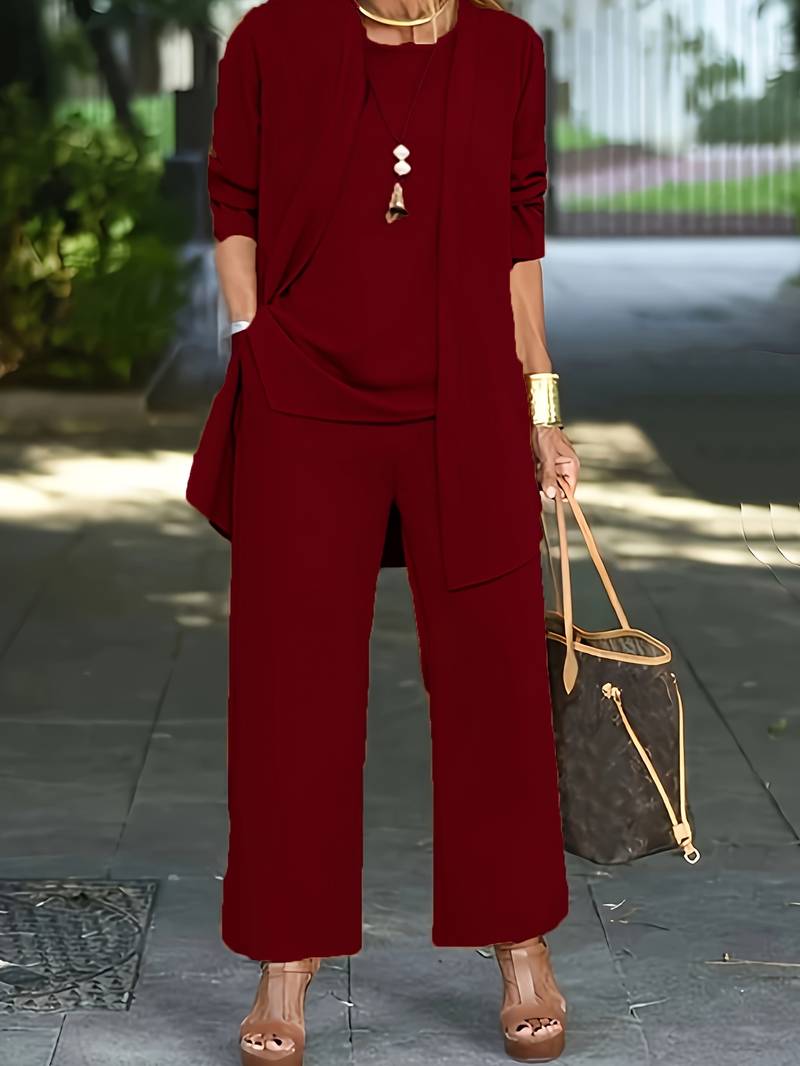 Loose Three Piece Set for Women