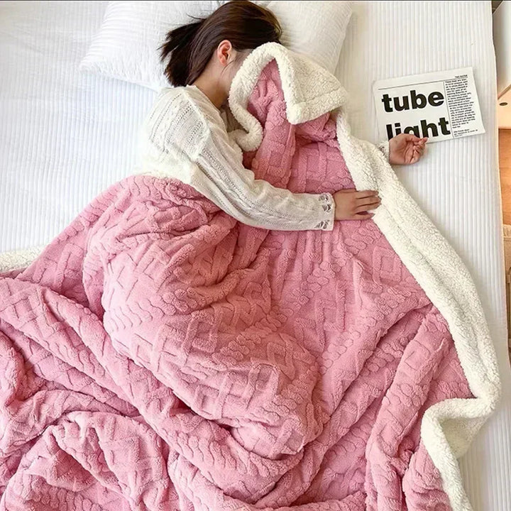 Winter Lambswool Blanket Ultimate Warmth and Comfort for Colder Days