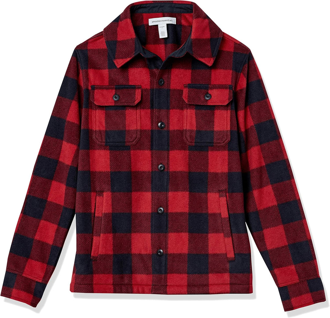 Men's Fleece Overshirt for Spring 2026 – Max