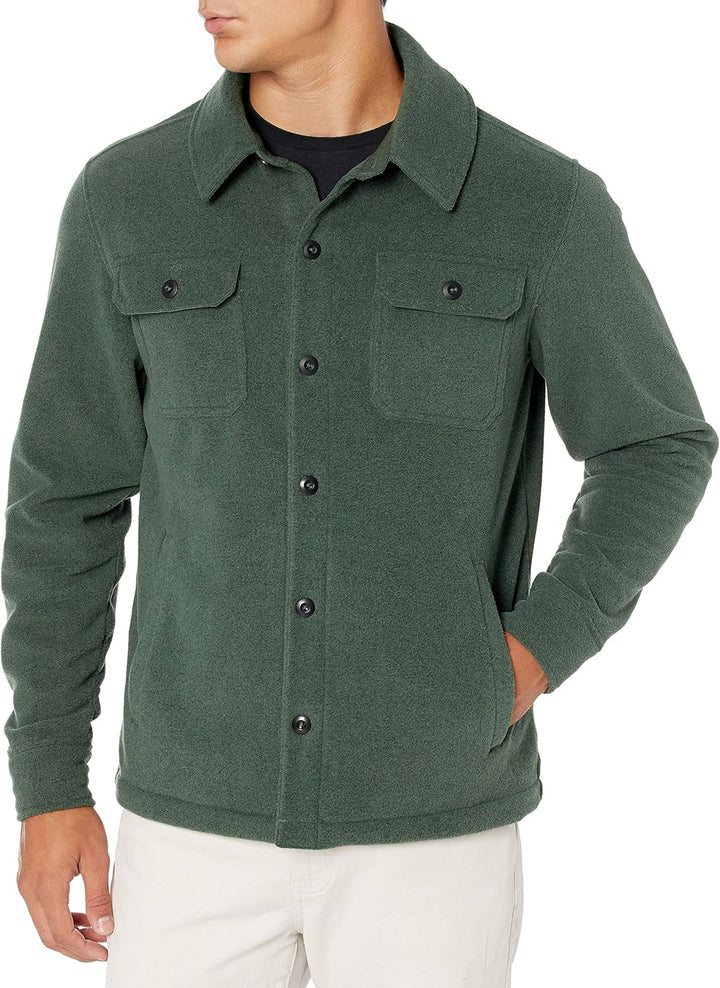 Men's Fleece Overshirt for Spring 2026 – Max