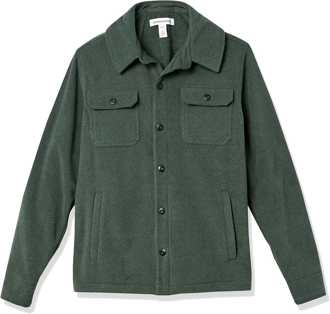 Men's Fleece Overshirt for Spring 2026 – Max