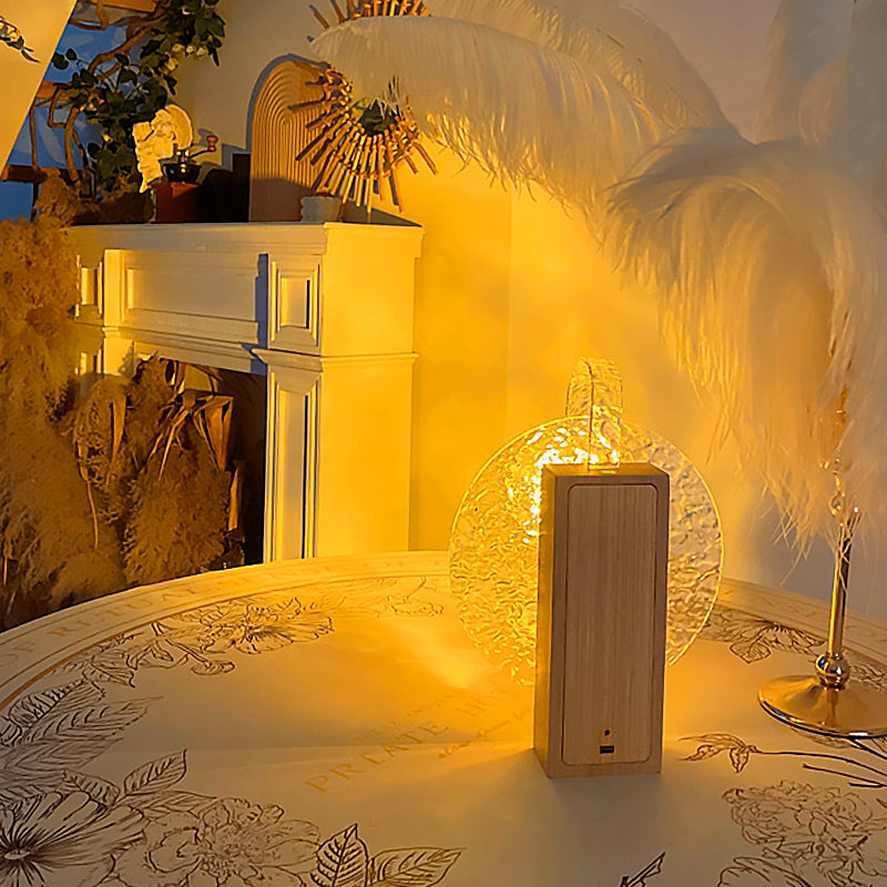 Relaxing lamp with Colorful Ocean Waves