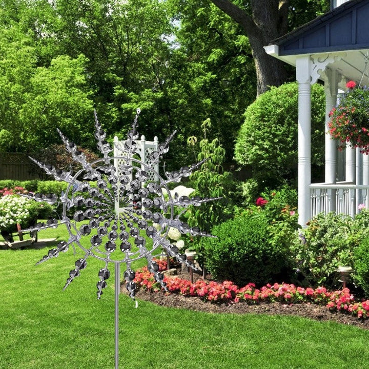 Anti-Rust Kinetic Metall Wind Spinner Windmühle für Gartendekoration und Landschaftsbau im Freien