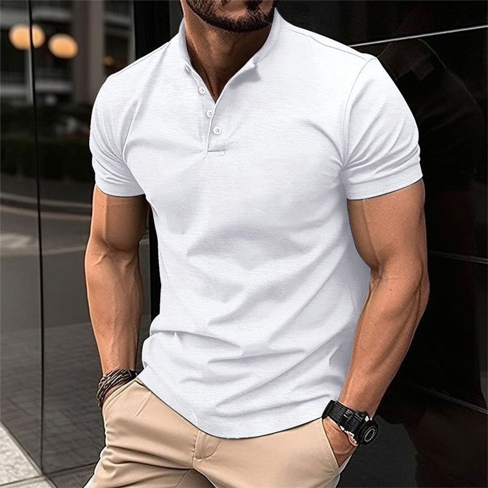 Men's Two-Piece Summer Set (Shorts + Polo Shirt)