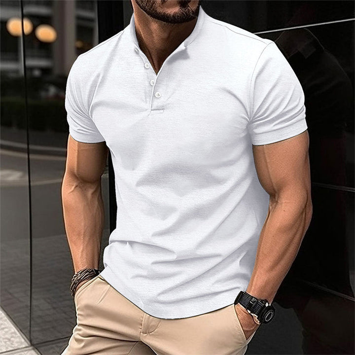 Men's Two-Piece Summer Set (Shorts + Polo Shirt)