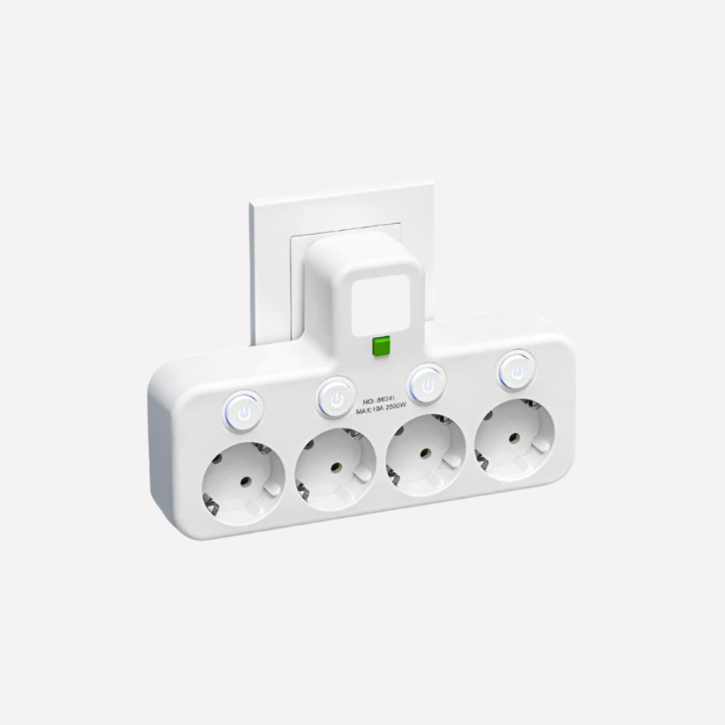 Power Strip with USB & Type-C Ports
