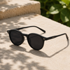 Round Polarized Sunglasses for Women