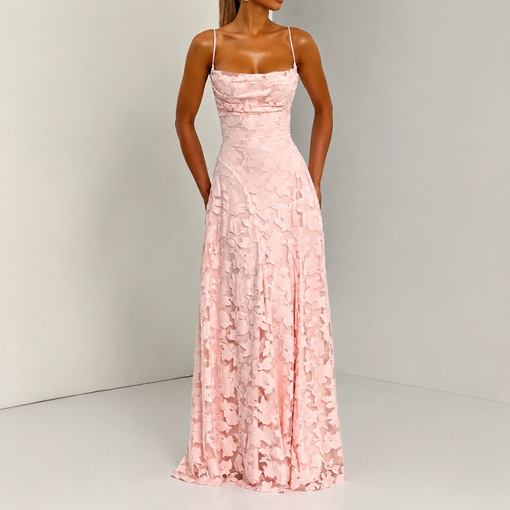Women’s Elegant Backless Dress