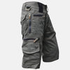 Men’s Utility Cargo Shorts with Knee-Length Fit