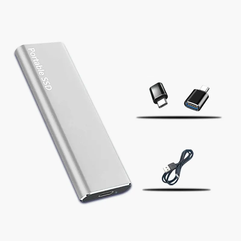 Ultra-Portable External Hard Drive 4TB USB-C – Durable Data Storage
