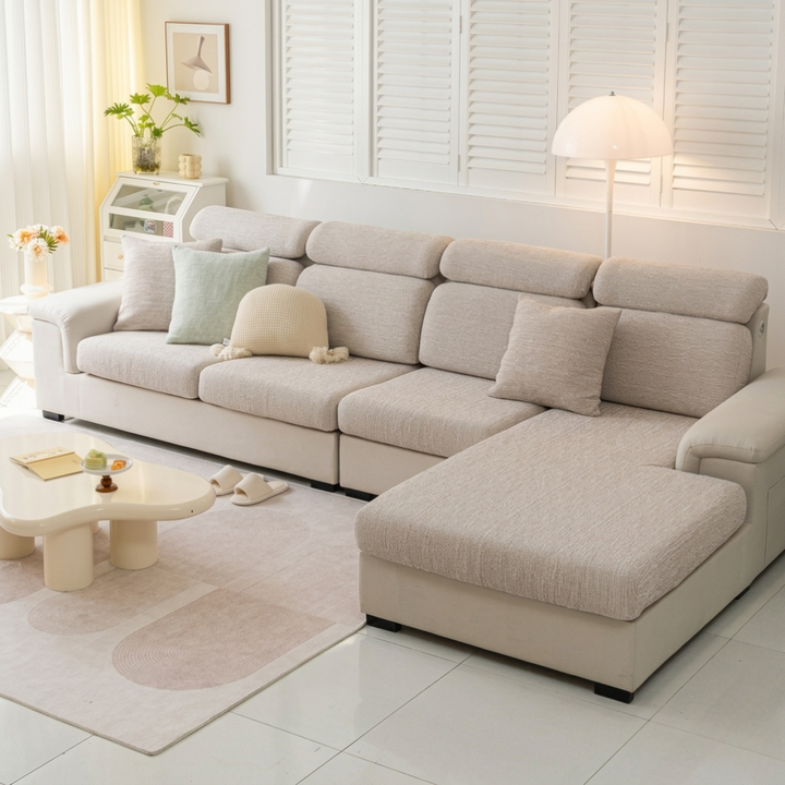 MagicLinen Linen Couch Cover