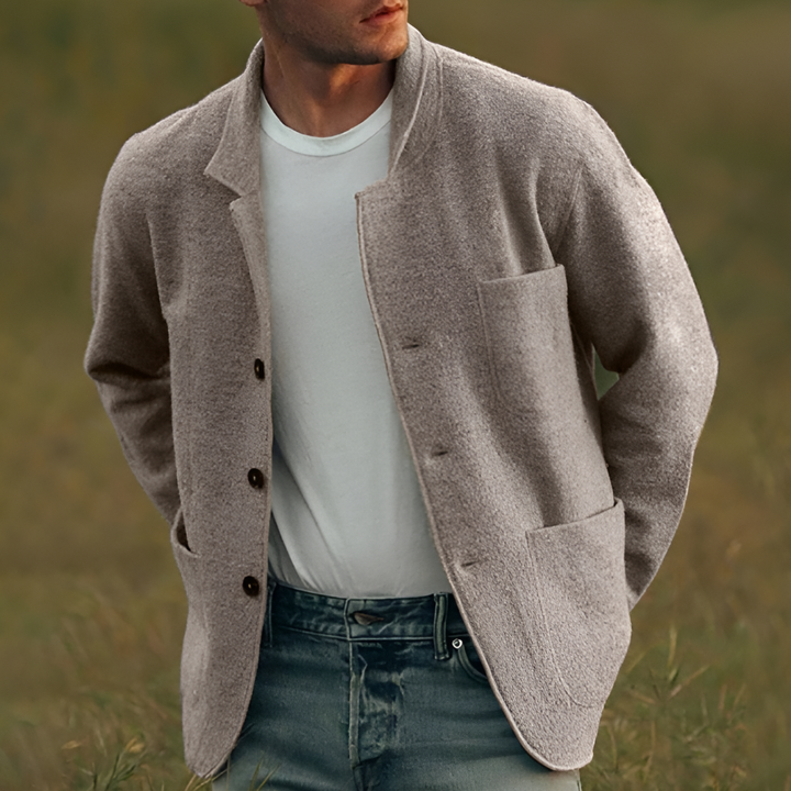 Casual Checked Blazer for Men