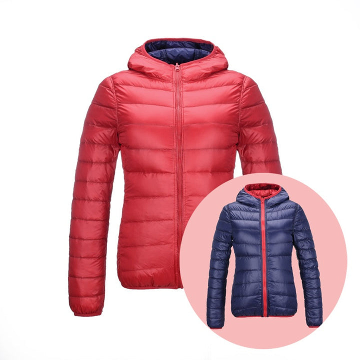Women's Reversible Down Jacket for Spring 2026 – Aurora