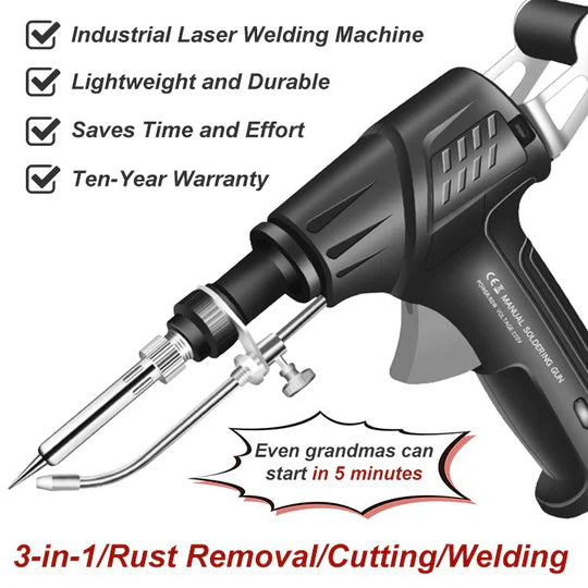 Laser Welder | 2-in-1 Welding and Cutting Tool with 20-Second Heat-Up