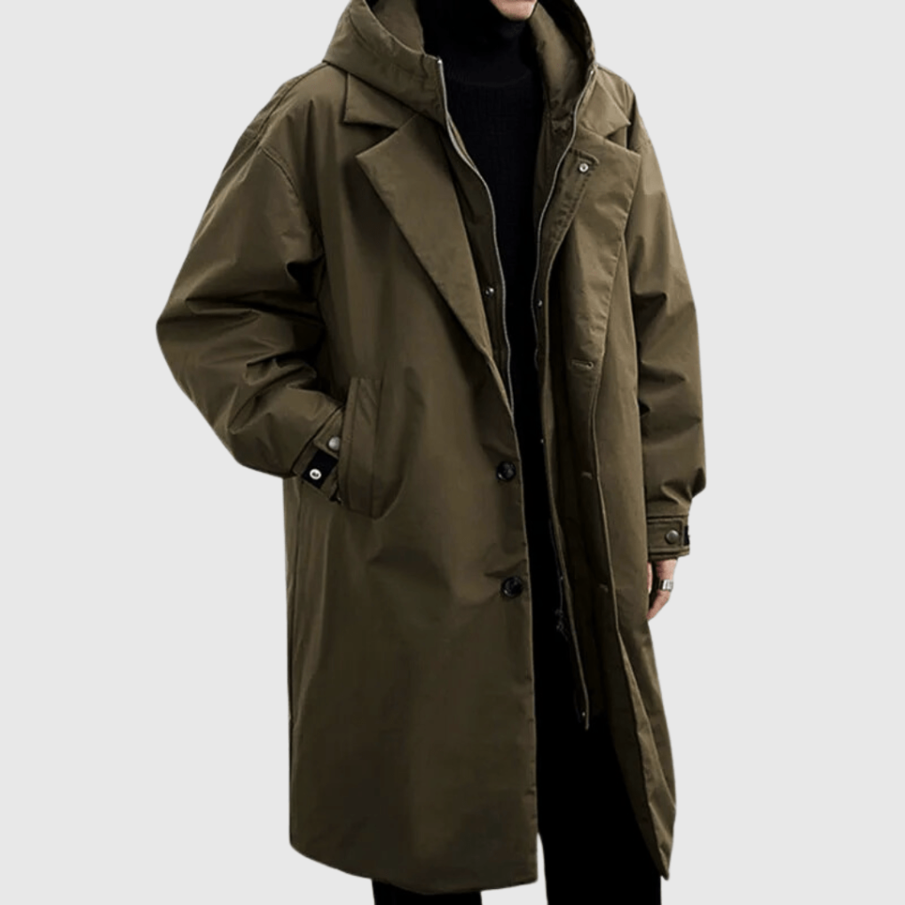 Water resistant Men’s Raincoat for All Weather
