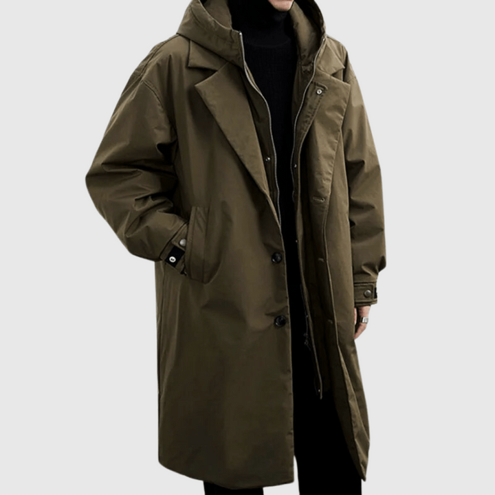Water resistant Men’s Raincoat for All Weather