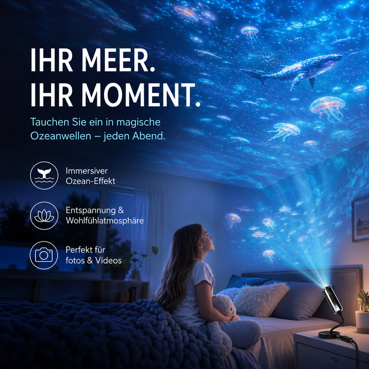 Star Projector Night Light with 10 Interchangeable Slides, USB Powered