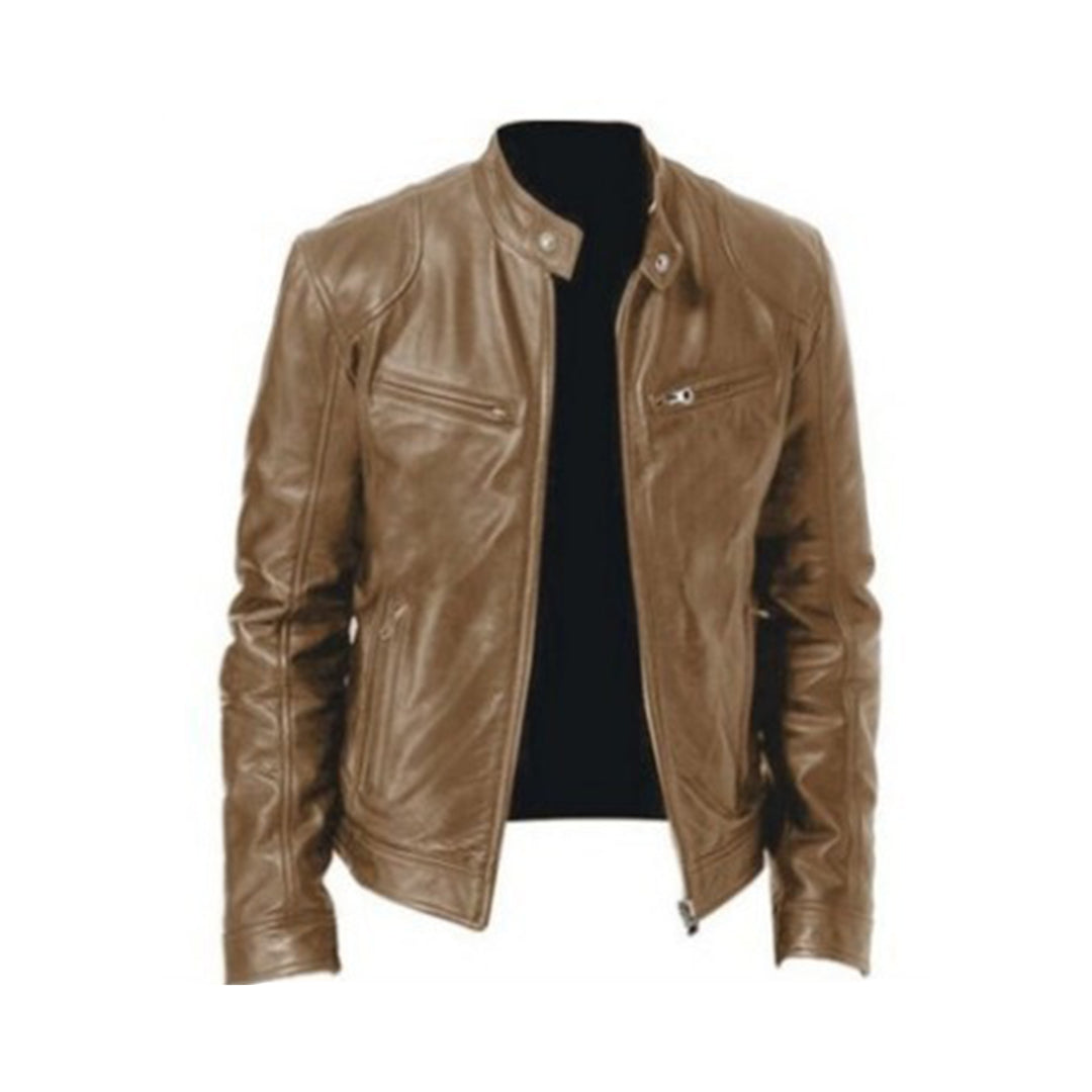 Casual Leather Jacket for Men