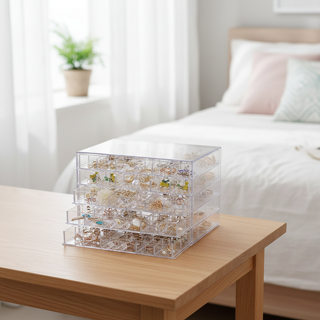 Multi-Tier Jewelry Organizer - GemKeeper
