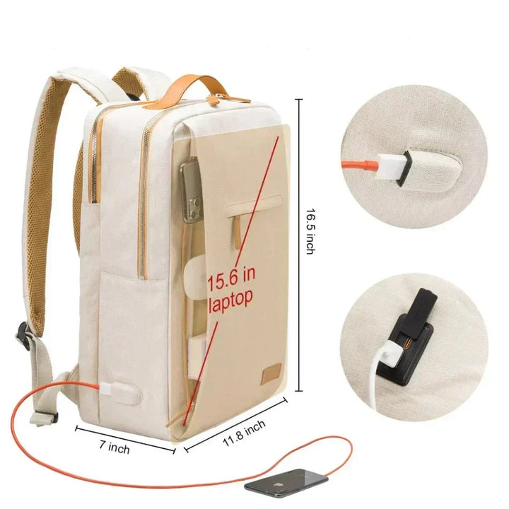 Backpack with Laptop Compartment and USB Charging Port – Nova