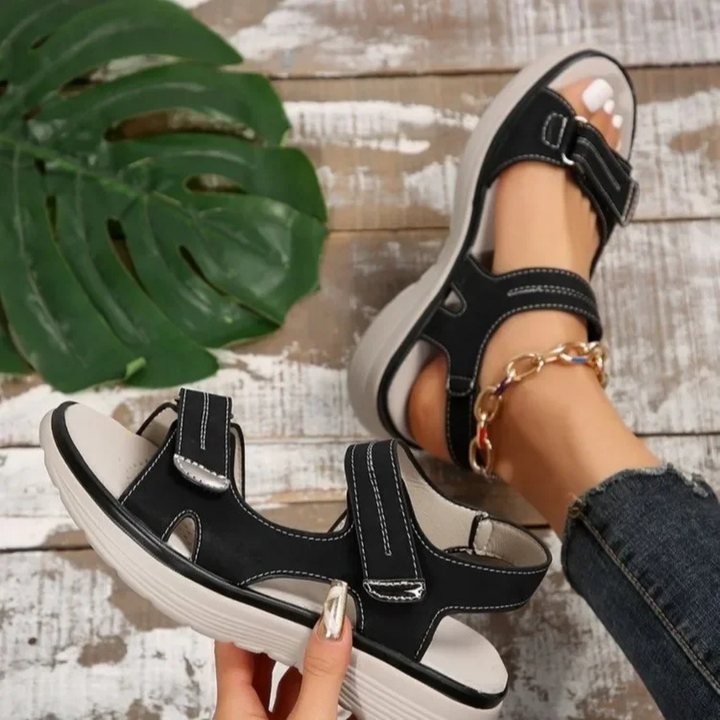 Women's Orthopedic Sandals – Adjustable Fit, Anatomical Support, Elegant Design