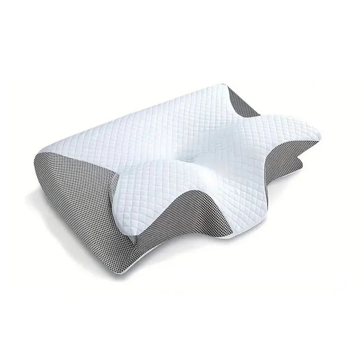 Contoured Orthopedic Pillow for Back Sleepers