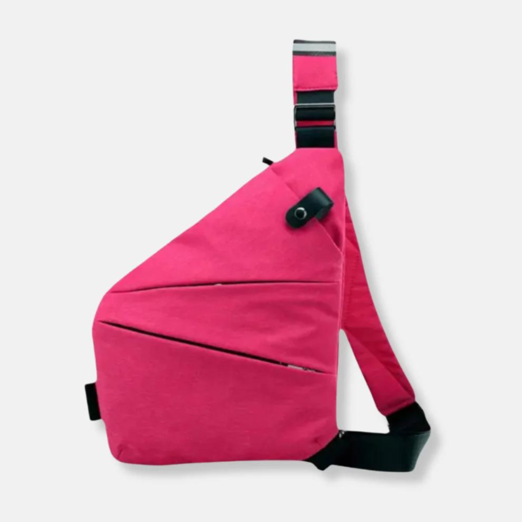 Minimalist Anti-Theft Crossbody – Organized and Safe Storage for On-the-Go Lifestyles