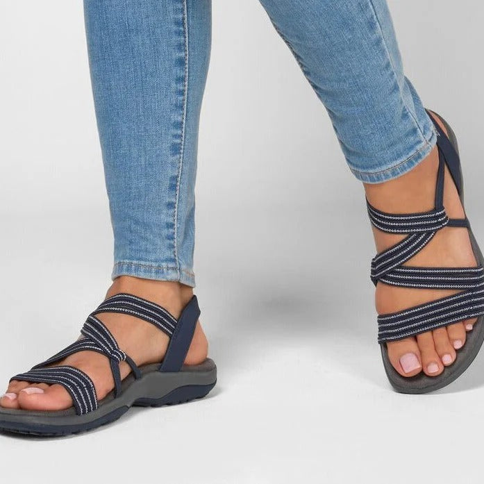 Women's Adjustable Sandals – Supportive and Stylish Design for Everyday Wear
