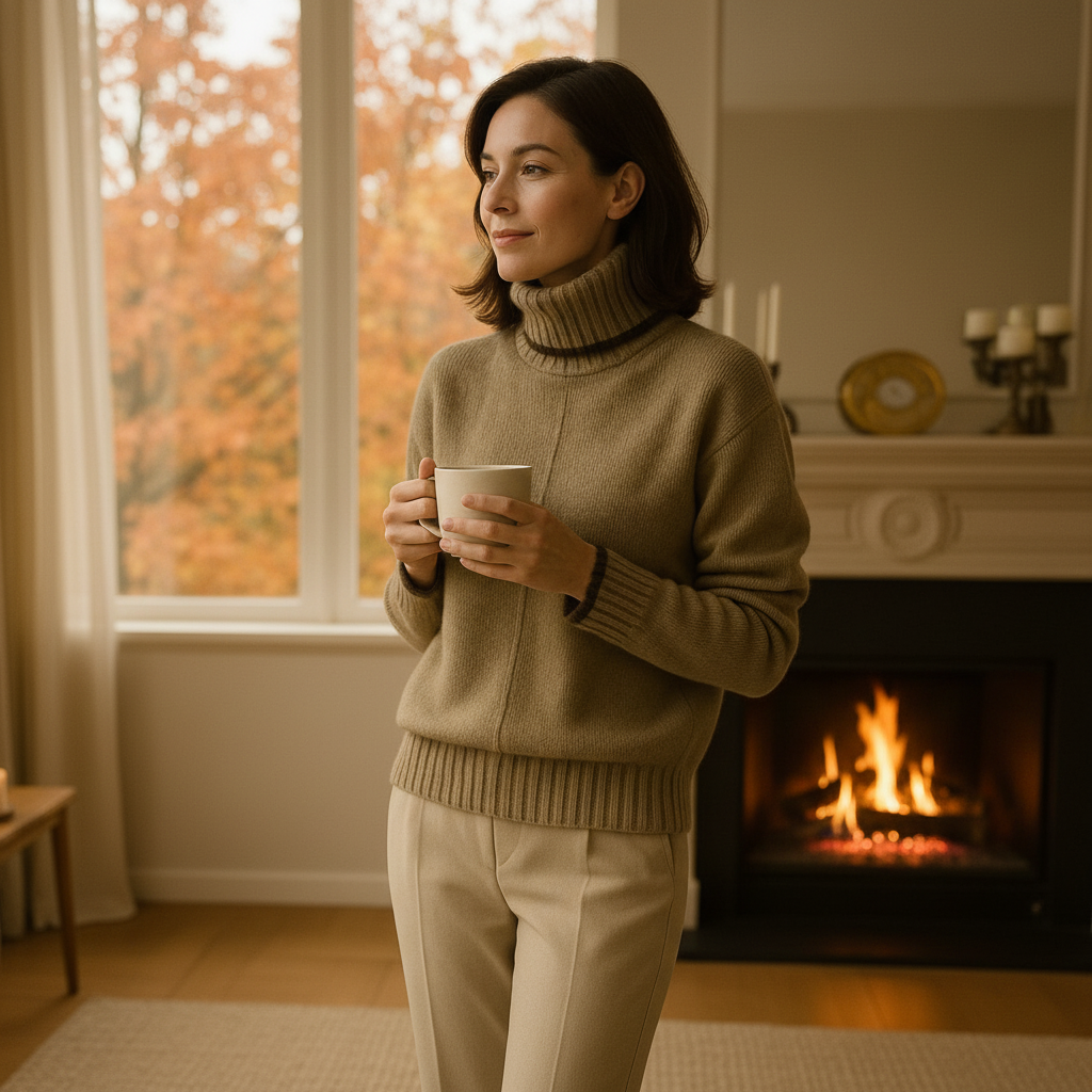 Turtleneck Sweater - Alina