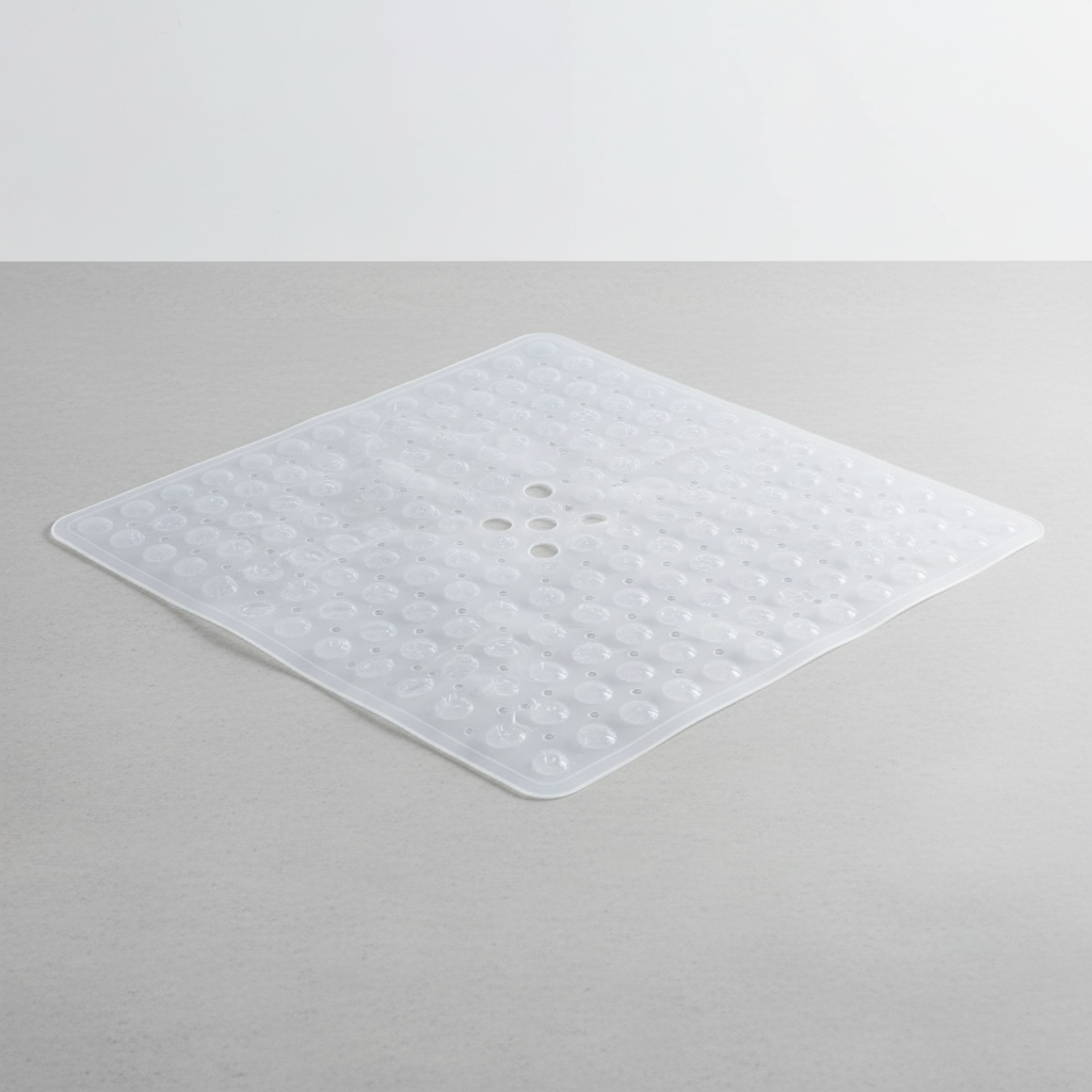 Square PVC Shower Mat - GripSquare