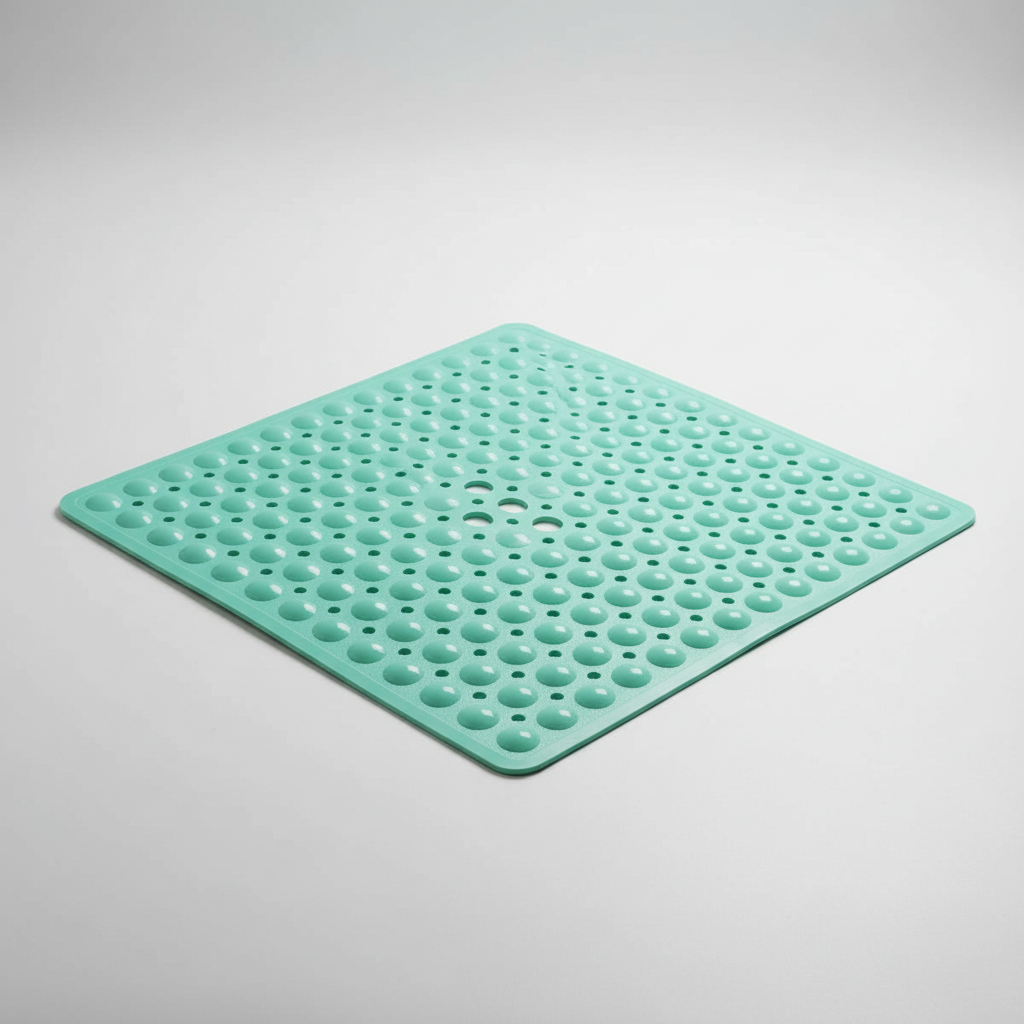 Square PVC Shower Mat - GripSquare